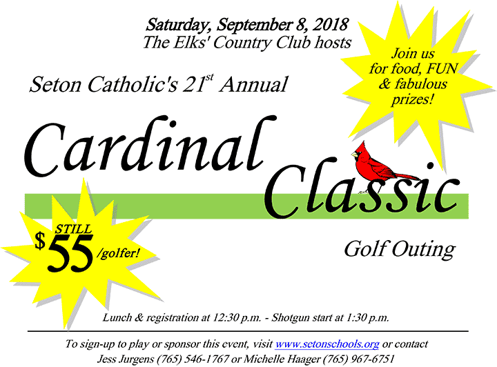 Supplied Flyer: Cardinal Classic Golf Outing