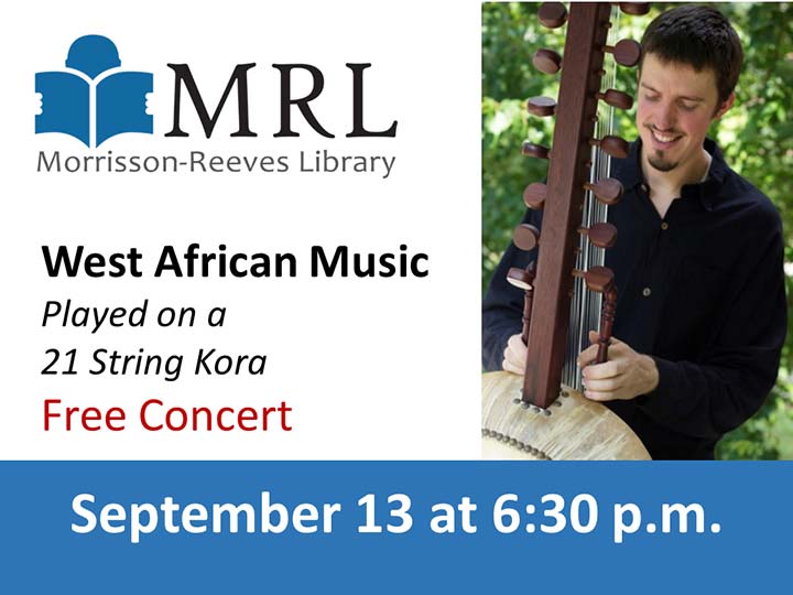 Supplied Image: West African Music Concert at MRL