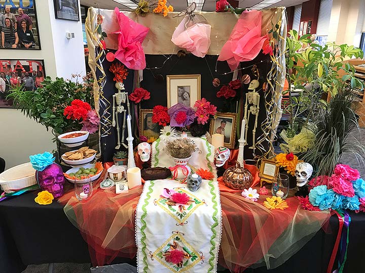 Supplied Photo: Day of the Dead Altar