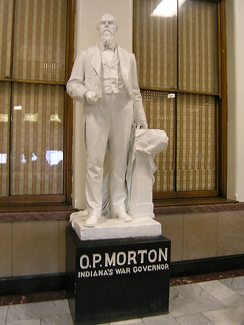 Oliver P. Morton Statue